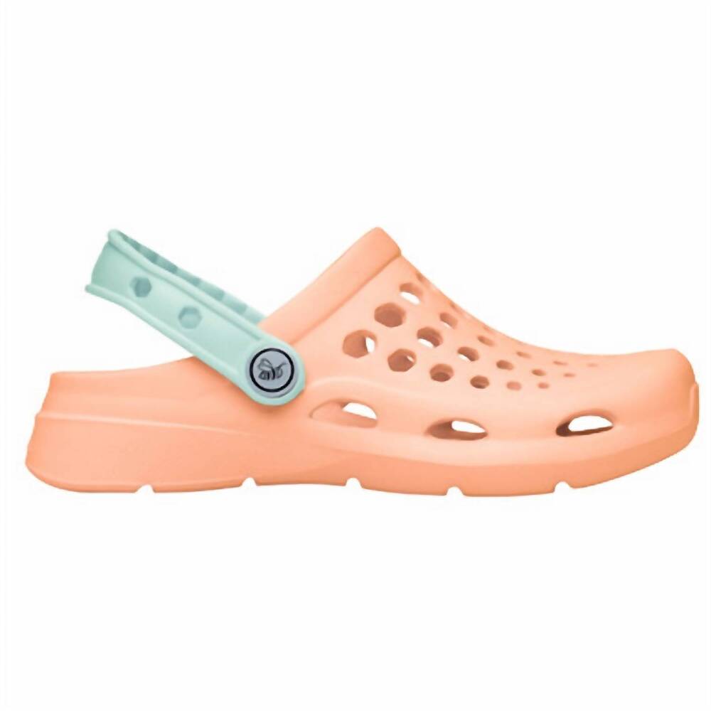 NEW JOYBEES kids' active clog in melon/mint